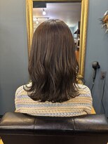 ユニコヘア(unico hair) オリーブ×ブラウン