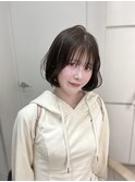 ふわっと大人かわいいタンバルモリ韓国ヘア