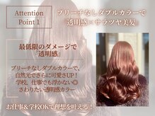 エルベ  茨大前店(elve)の雰囲気（ブリーチなしダブルカラーで透明感×サラツヤ美髪 <水戸/茨大前>）