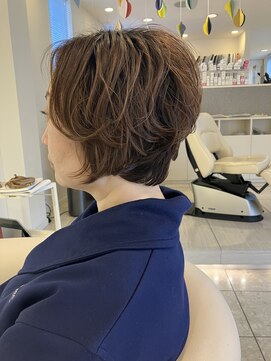 サロン ド コワフュールシェ トモ(salon de coiffure chez tomo) ソフトパーマ