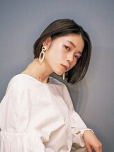 トーリ(TO/RE)&nbsp;ストレートボブ&アッシュベージュ