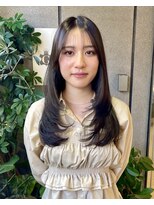 グリーン 町田(green)&nbsp;【セミロング】顔周りワンカールレイヤー