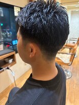 クラップス 横須賀中央店(CLAPS) 横須賀メンズスパイキーショートフェード