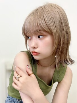 ジプソ 池袋西口(Gypso) ラインカラー5池袋美容室髪質改善カラー/白髪ぼかし/縮毛矯正