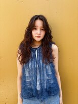 レジュアル(RESSUAL) デジタルパーマくびれヘアアプリコットオレンジ