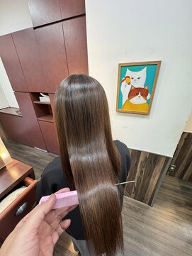 セレスト 福岡天神店(CELESTE) 【甲斐】イノアカラー・しっとり艶めく大人のモカアッシュカラー