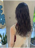 ロング　ゆるふわスパイラルパーマ