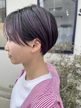 ショートやボブもお任せ！どこから見ても綺麗なシルエット♪骨格・髪質に合わせて施術するから再現性◎