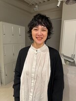 ホヌン 茅ヶ崎(Honnun)&nbsp;【大人美人ショート】柔らかハンサムパーマスタイル/茅ヶ崎