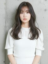 ニューヨークニューヨーク 守口店(NYNY)&nbsp;韓国風ゆるウェーブロング×シースルーバング