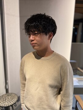 スパイラルパーマ