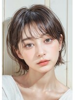 ミラー プラス エヌ(MIRROR+n)&nbsp;20代30代40代　ツヤ感耳かけショート＃32