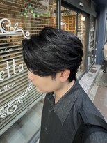 バレッタ(Barretta by neolive) フェザーパーマ/ニュアンスパーマ/センターパート/メンズカット