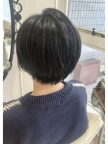 アッシュ 二俣川南口店(Ash) 襟足キュッと引き締め◎小顔見えショートボブ