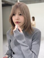シエル 一社(cher)&nbsp;ミルクティーベージュ/ハッシュカット