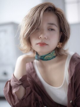 アッシュ 清瀬店(Ash) 20代30代40代『外ハネウェーブボブ』Ash清瀬店