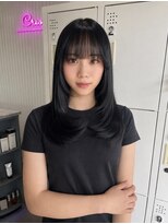 セブンルックスクレオ(7LOOKS creo)&nbsp;レイヤー × ブルーブラック
