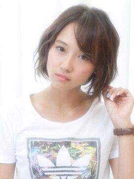 ウィルゴ(VIRGO) 【VIRGO】大人かわいい 小顔　前下がりボブ 簡単スタイリング