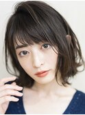 「The C by afloat」小顔になる！！外はねボブ