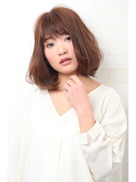 キュリオ 尾山台(curio) 【curio尾山台】30代・40代 モード3Dカラー × ミニマムボブ