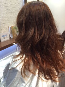 ヘアー サロン アットシュシュ(Hair Salon At'shushu) デジタルパーマでラフウェーブ♪