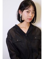 カッツ 笠岡店(CUT S)&nbsp;色っぽボブのとろみカラー