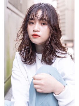 シエナ 渋谷(Siena) siena レイヤーミディｘ色っぽピンクブラウン