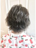 [HELM渋谷]ショート×パーマ×オリーブアッシュ☆