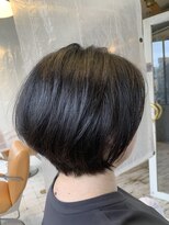 アズーア ヘアーアンドスパ(azure hair&spa)&nbsp;内田有紀風大人ボブ　黒髪