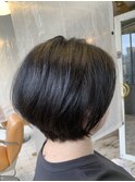 内田有紀風大人ボブ 黒髪