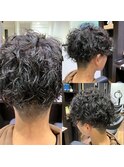 スパイラルパーマ