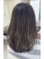アッシュ 鶴ヶ峰1号店(Ash) 白髪ぼかしハイライトで白髪をカバーし透明感のあるカラー
