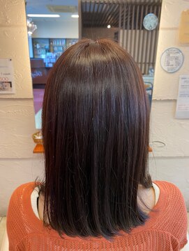 美容室 ルーフトップ(Roof top) ピンクブラウン