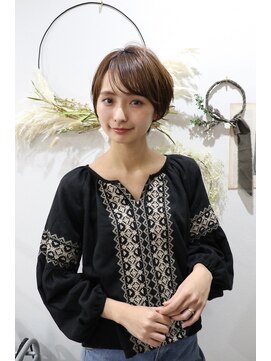 メモリーズ 銀座(Memories) 顔型診断で小顔になる！似合わせショートヘア！