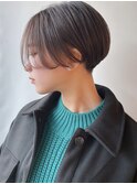 【morio 原宿】ソフトな刈り上げのハンサムショート耳かけ