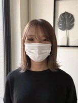 カミットチャーチ(KAMITTO CHUUCH) 外ハネボブ×ミルクティベージュ