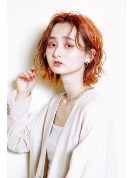 ヘアー アトリエ アオイトリ(hair atelier aoitori)の写真/7種の天然成分配合で、髪や頭皮からダメージを守りながら今旬のトレンドカラーも叶うお洒落なカラーに☆