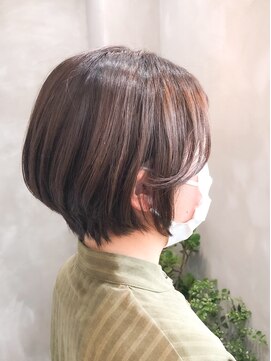 ソイルバイロミー(soil by ROMMY) 美シルエットの大人ショート/横浜髪質改善