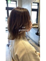 キャリフヘアストア(CALIF hair store) cut gradation　color