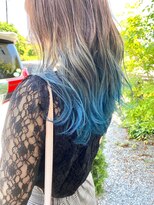 コレット 宇都宮(collet Gigi)&nbsp;ブルー系グラデーション