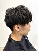 guest style　刈り上げマッシュ