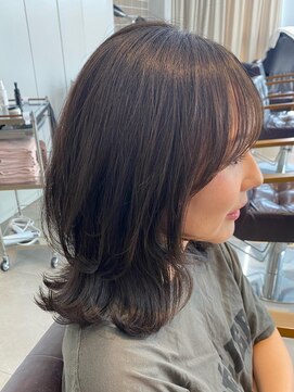 ザコーストバイネオリーブ 辻堂店(The coast by neolive) くびれヘア　レイヤーカット