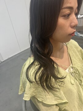 スクリバイタヒエ(SUKURI by tahie) #オリーブグレージュ　#ゆるふわ巻き