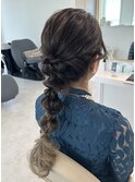 編み下ろし★ヘアセット★結婚式アレンジ