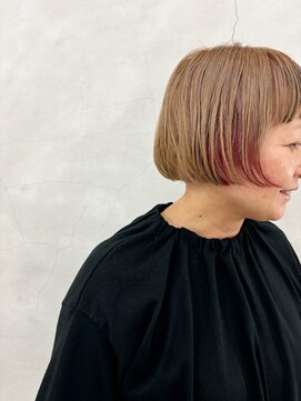 エンドリンク(endlink) デザインダブルカラーボブ