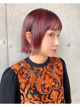アトリエノエラ(Atelier Noella) ハイトーンピンクボブ【Noella Terry】