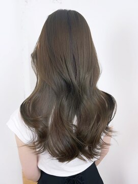 アルバム 新宿(ALBUM SHINJUKU) 美髪ニュアンスカラーグレージュカラーレイヤーロング_ba486751