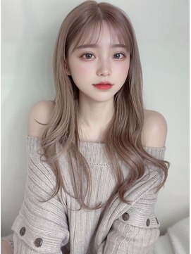 オリジンズヘアーセカンド 守谷店(Origins hair 2nd) クリーミーベージュカラー×BYKARTE TR