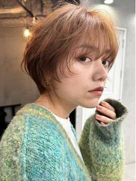 キラ 原宿(KILLA) 大人ガーリーチョコレートモードプリカールインナーカラー原宿