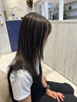 アンソル オブ リシェール(N'SOL of RICHAIR)&nbsp;ハイライト/前髪/こなれミディ/イメチェン/南越谷